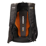 Ogio Rucksack No Drag Mach 5 Stealth, schwarzer Rucksack mit mehreren Fächern und gepolsterten Trägern für Komfort.