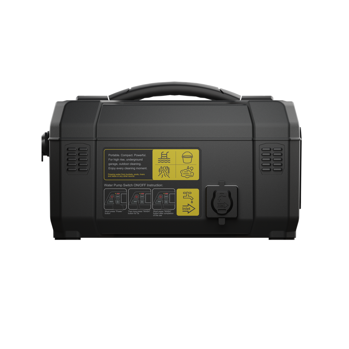 LOKITHOR AW401 Motorradreiniger & Kompressor 5-in-1