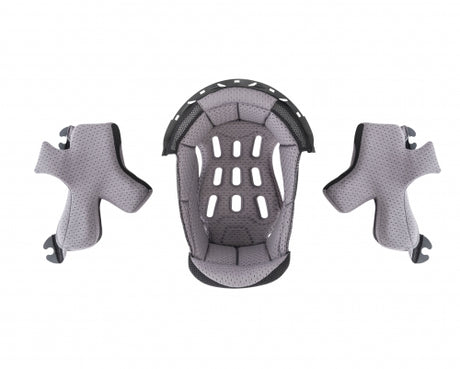 ACERBIS Innenfutter Helm Steel Carbon/VTR - Schwarz/Grau
