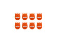 ACERBIS Laschenverschluß Set Boots X-Move/X-Pro V - Orange