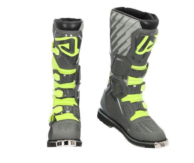 ACERBIS MX- Offroad Stiefel X-Race - Grau/Gelb