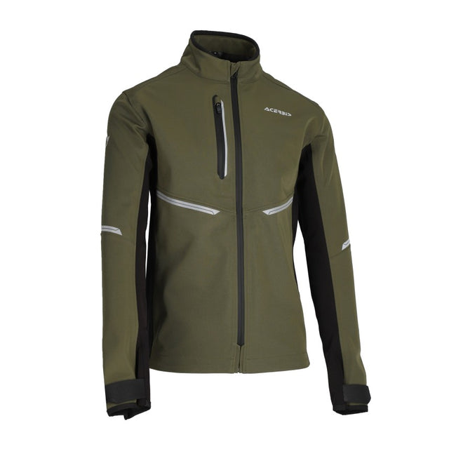 ACERBIS Jacke X-Duro W-Proof - Grün