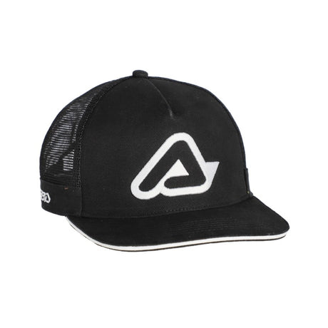 ACERBIS Cap C Logo - Schwarz/Weiß