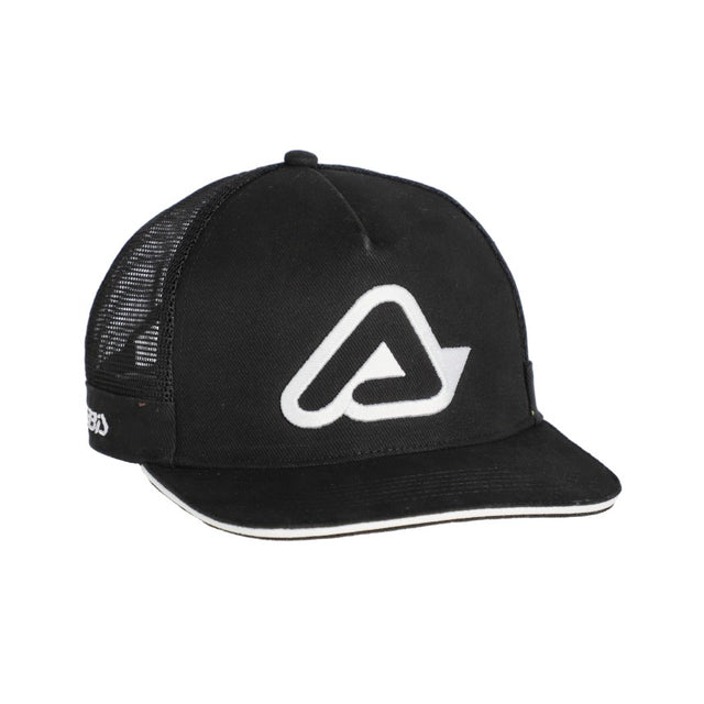 ACERBIS Cap C Logo - Schwarz/Weiß
