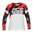 ACERBIS Motocross Kinder Jersey J-Kid Four - Weiß/Rot
