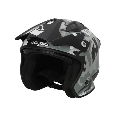 ACERBIS Jet Helm Aria 2206 - Grün/Braun