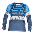 ACERBIS Motocross Kinder Vented Jersey J-Windy Four - Blau/Weiß