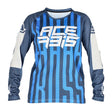 ACERBIS Motocross Kinder Vented Jersey J-Windy Five - Blau/Weiß