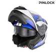 ACERBIS Modular Helm Serel - Blau/Weiß