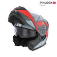 ACERBIS Modular Helm Serel - Grau/Rot