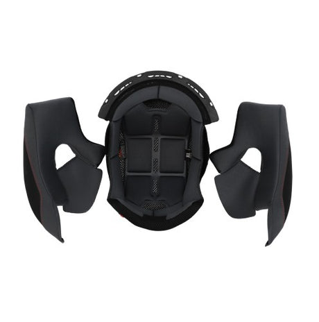 ACERBIS Flip FS-606 22-06 MX- Enduro Helmfutter und Wangenpolster - Schwarz