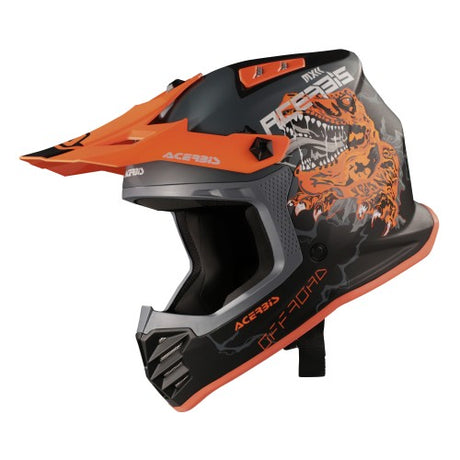 ACERBIS Profil MX- Enduro Junior Helm - Schwarz/Fluo Orange