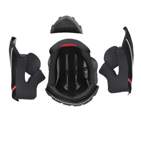 ACERBIS Helmfutter und Wangenpolster X-Way - Schwarz