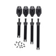 ACERBIS Ersatzlaschen Set Boots Artiglio - Schwarz