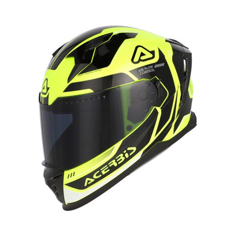 ACERBIS Integralhelm X-Way - Fluo Gelb/Schwarz