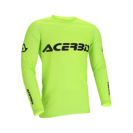 ACERBIS Motocross Vented Jersey J-Windy Limlight - Grün/Schwarz