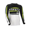 ACERBIS Motocross Jersey Linear Lugo - Schwarz/Weiß