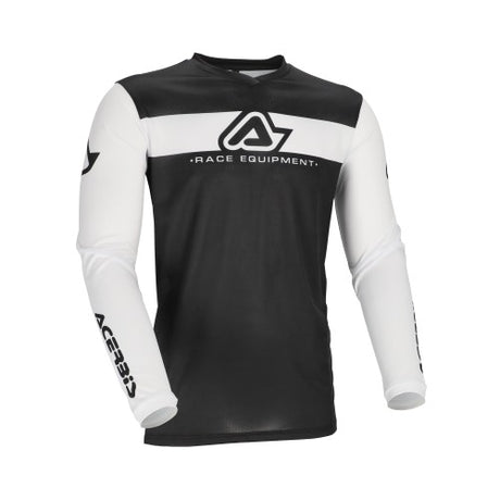 ACERBIS Motocross Jersey MX J-Track INC. 2.0 - Weiß/Schwarz