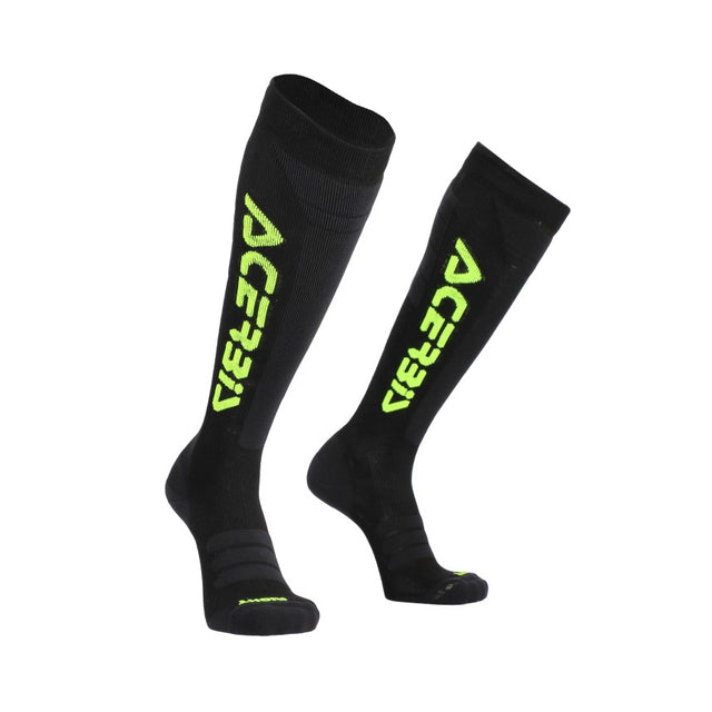 ACERBIS Socken MX Winter - Schwarz/Gelb