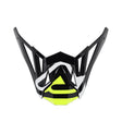 ACERBIS MX- Enduro Helmschild T711 - Schwarz/Weiß