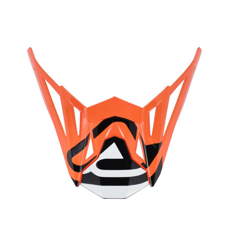 ACERBIS MX- Enduro Helmschild T711 - Fluo Orange/Schwarz