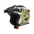 ACERBIS Jet Helm Aria Graphic - Grün/Braun