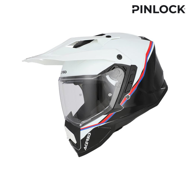 ACERBIS Adventure Helm Assault - Weiß/Schwarz