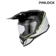 ACERBIS Adventure Helm Assault - Schwarz/Fluo Gelb
