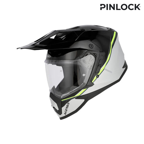 ACERBIS Adventure Helm Assault - Schwarz/Fluo Gelb