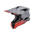 ACERBIS MX- Enduro Helm Airstrike-X - Grau/Rot