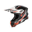 ACERBIS MX- Enduro Helm Airstrike-X - Schwarz/Fluo Orange