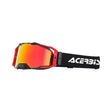 ACERBIS MX- Enduro Brille Vulcan Verspiegelt - Schwarz/Rot