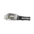 ACERBIS MX- Enduro Brille Vulcan+Roll Off - Weiß/Schwarz