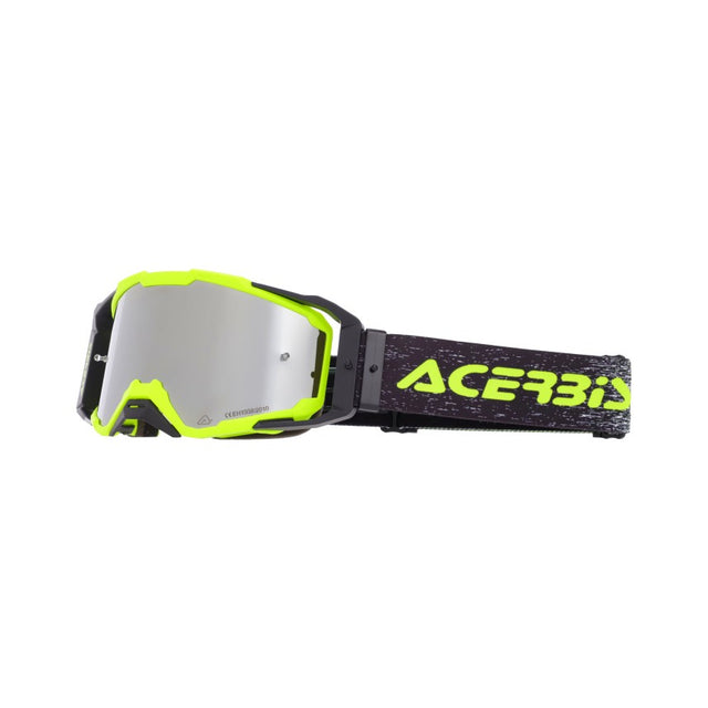 ACERBIS MX- Enduro Brille Vitrion Verspiegelt - Neongelb/Schwarz