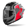 Airoh Helm GP 800 Competition grau/schwarz-rot