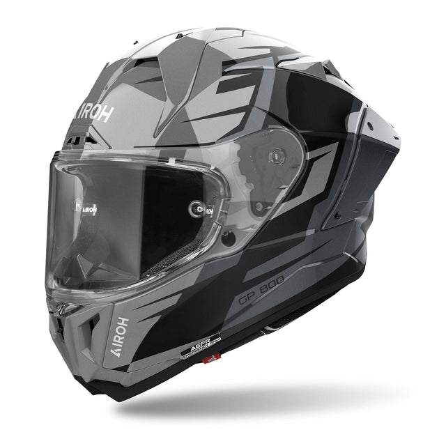 Airoh Helm GP 800 Master grau/schwarz