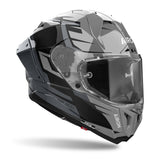 Airoh Helm GP 800 Master grau/schwarz