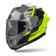 Airoh Helm GP 800 Master grau/schwarz-fluo-gelb