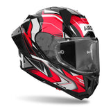 Airoh Helm GP 800 Must schwarz/weiß-rot