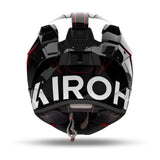 Airoh Helm GP 800 Must schwarz/weiß-rot