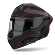 Airoh Helm Matryx Sentinel matt-schwarz/grau-rot