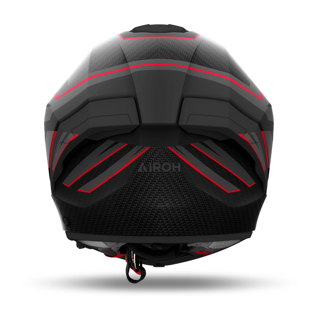 Airoh Helm Matryx Sentinel matt-schwarz/grau-rot