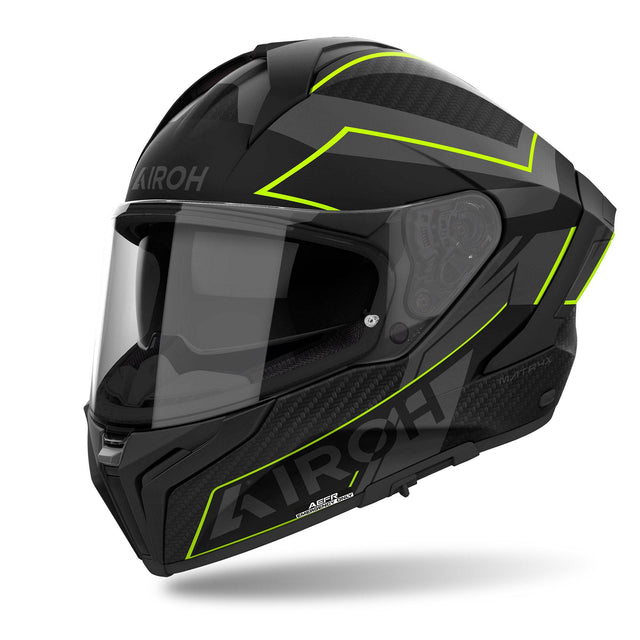 Airoh Helm Matryx Sentinel matt-schwarz/grau-fluo-gelb