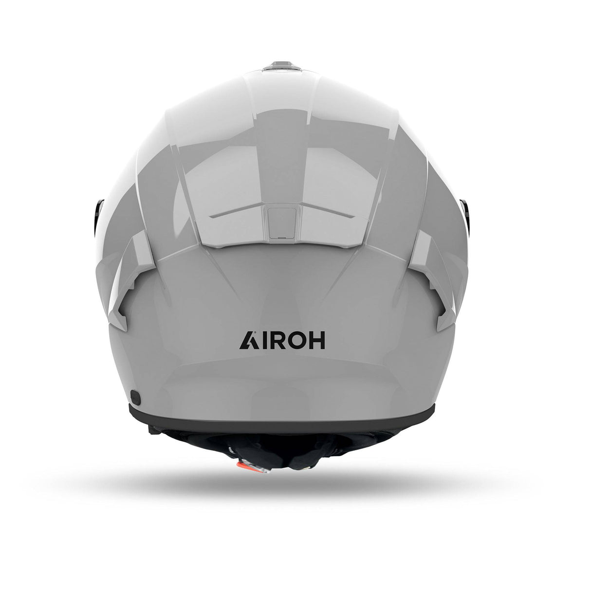 Airoh Spark 2 Integralhelm in Zementgrau, stilvolles Motorradhelm-Design mit Visier und Belüftungssystem.