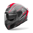 Airoh Helm Spark 2 Shadow matt-grau/schwarz-rot