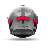Airoh Helm Spark 2 Shadow matt-grau/schwarz-rot