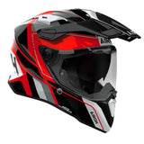 Airoh Helm Commander 2 Skip schwarz/weiß-rot