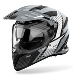 Airoh Helm Bandit Spicy grau/schwarz-weiß