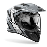 Airoh Helm Bandit Spicy grau/schwarz-weiß
