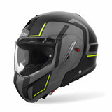 Airoh Helm Mathisse II Genius matt-schwarz/grau-fluo-gelb